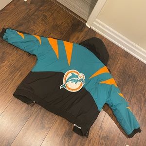 Vintage Miami Dolphins Winter Jacket